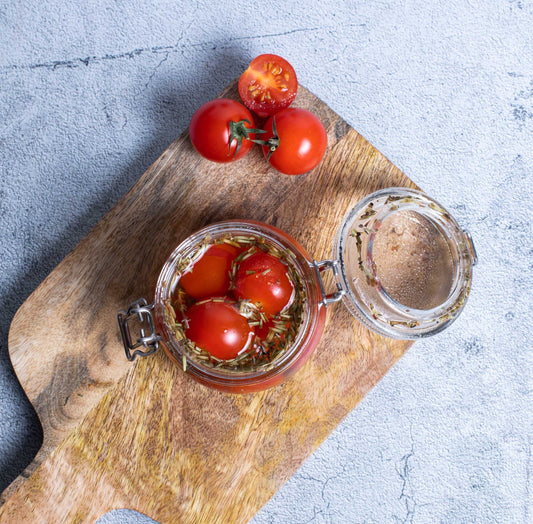 Pickles de tomates cerises et Vinaigre au miel de Narbonne