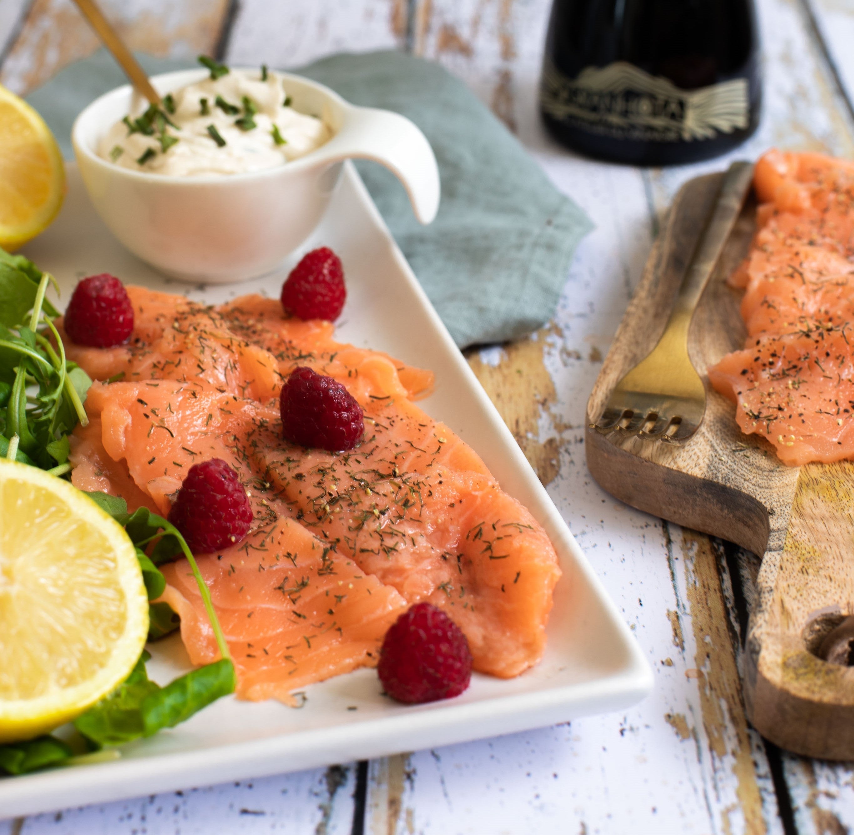 Recette Saumon marin au Vinaigre de Vin la framboise - Granhota Recette Saumon marin au Vinaigre de Vin la framboise - Granhota