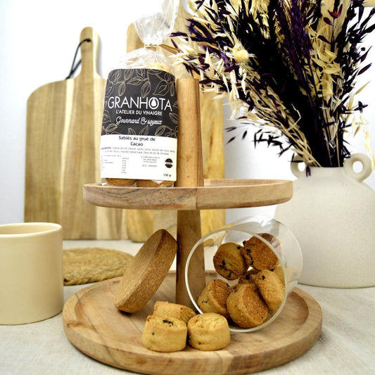 Sablés au grué de Cacao Granhota