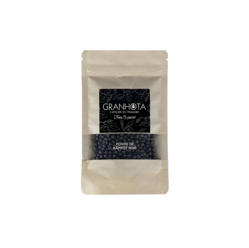 Sachet de Poivre de Kâmpôt Noir IGP