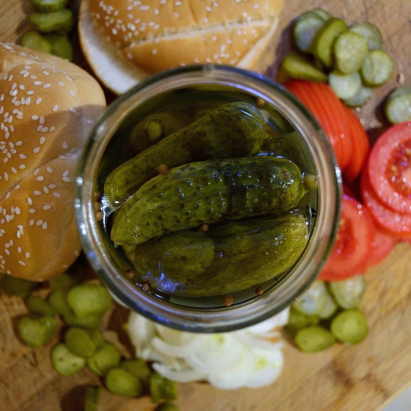 Pot de Cornichons Français