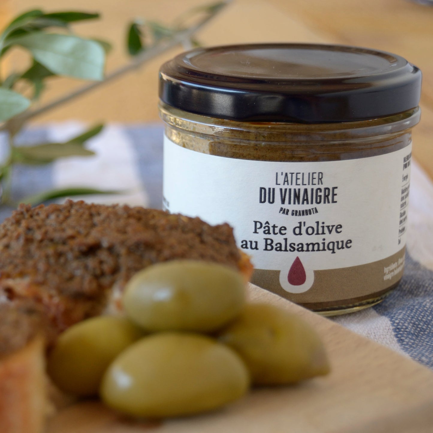 Pâte d'olive au balsamique Granhota