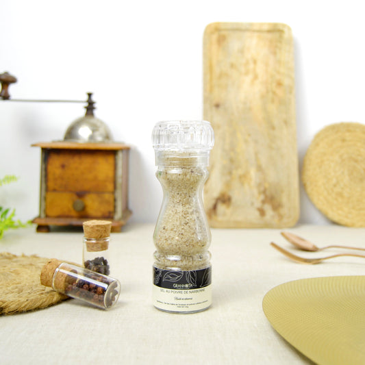 sel aromatisé au poivre