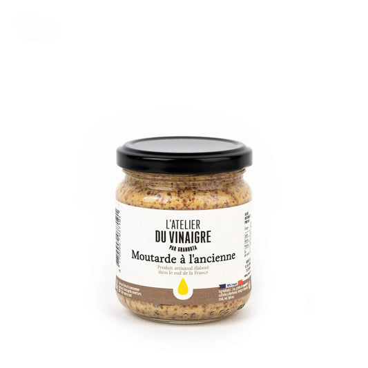 Moutarde à l'ancienne en grain 100 % Française