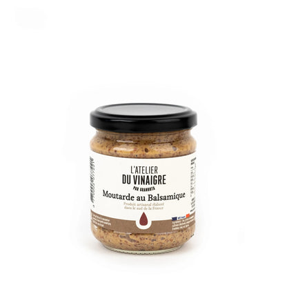 Moutarde au vinaigre balsamique 100% Française
