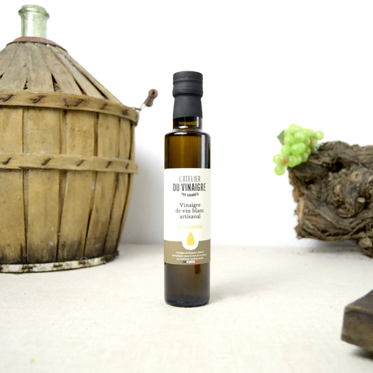vinaigre de vin blanc artisanal